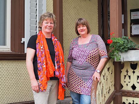 Ulrike Kirschbaum und Iris Briswyl