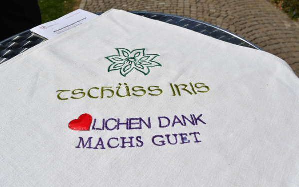 Verabschiedung von Iris Briswyl in Brugg.
