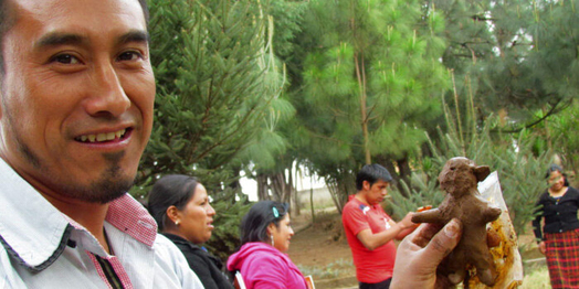 Junge Menschen in Guatemala.