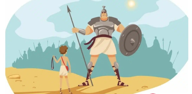David und Goliat