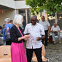 Abschied Ambrose Olowo und Dorothee Fischer