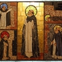 Mosaik am Geburtsort von Dominikus in Caleruega (Spanien).