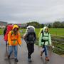 Regnerischer Start