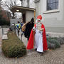 Der Samichlaus besucht die ökumenische Kinderkirche in der St. Nikolauskirche in Brugg.