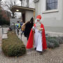 Der Samichlaus besucht die kumenische Kinderkirche in der St. Nikolauskirche in Brugg.